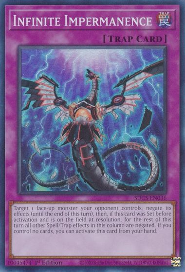 Infinite Impermanence [SDCS-EN036] Super Rare | Odin's Place