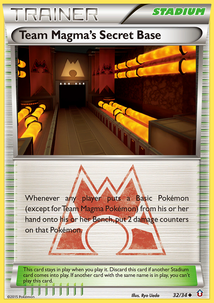 Team Magma's Secret Base (32/34) [XY: Double Crisis] | Odin's Place