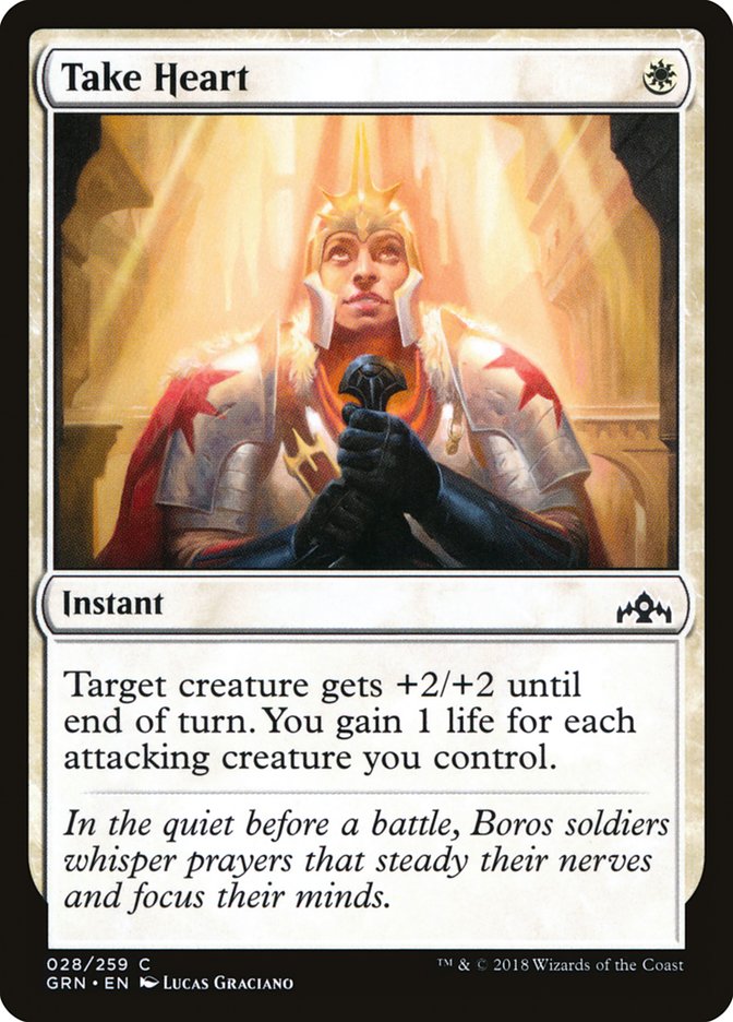 Take Heart (28) [Guilds of Ravnica] | Odin's Place