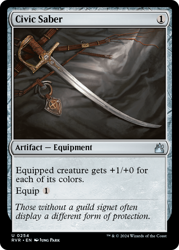 Civic Saber [Ravnica Remastered] | Odin's Place