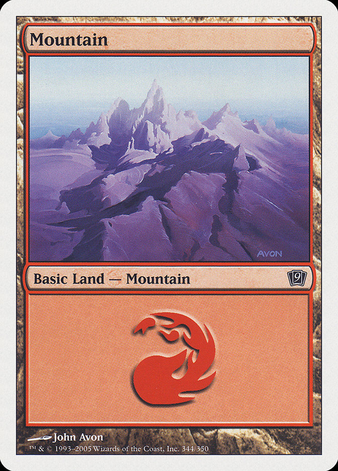 Mountain (344) [Ninth Edition] | Odin's Place