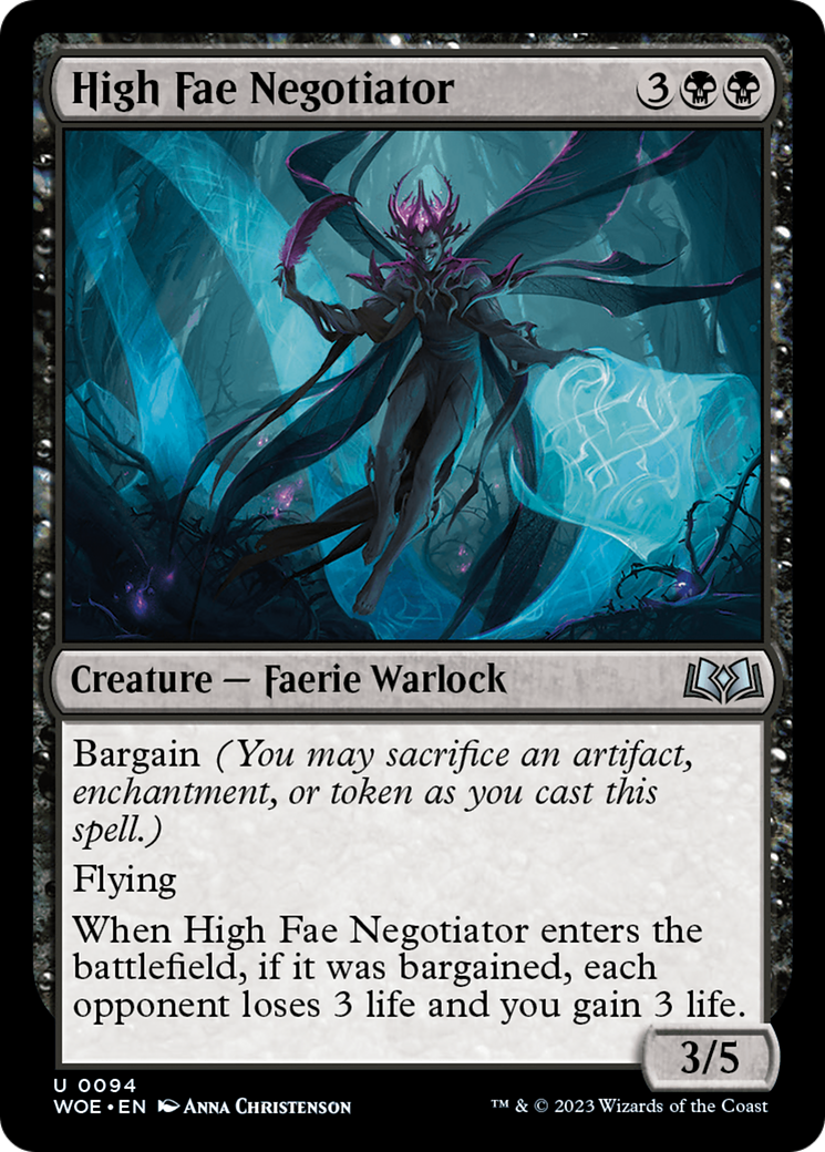 High Fae Negotiator [Wilds of Eldraine] | Odin's Place