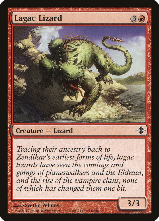 Lagac Lizard (154) [Rise of the Eldrazi] | Odin's Place