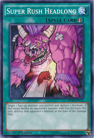 Super Rush Headlong [MP16-EN152] Common | Odin's Place