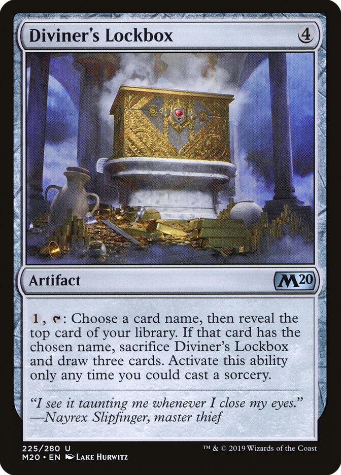 Diviner's Lockbox [Core Set 2020] | Odin's Place