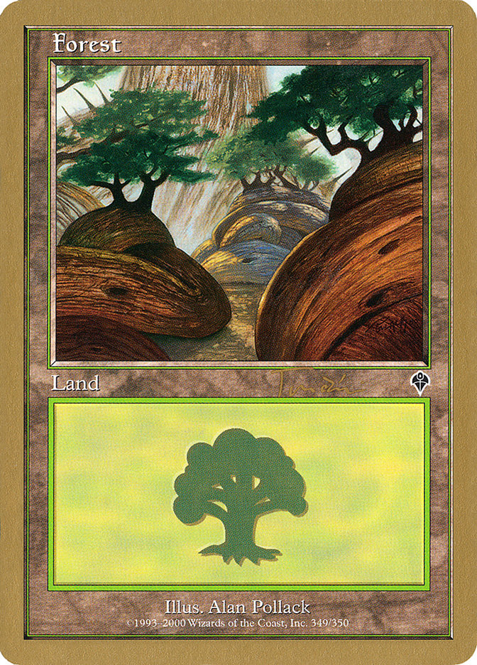 Forest (jt349a) (Jan Tomcani) [World Championship Decks 2001] | Odin's Place