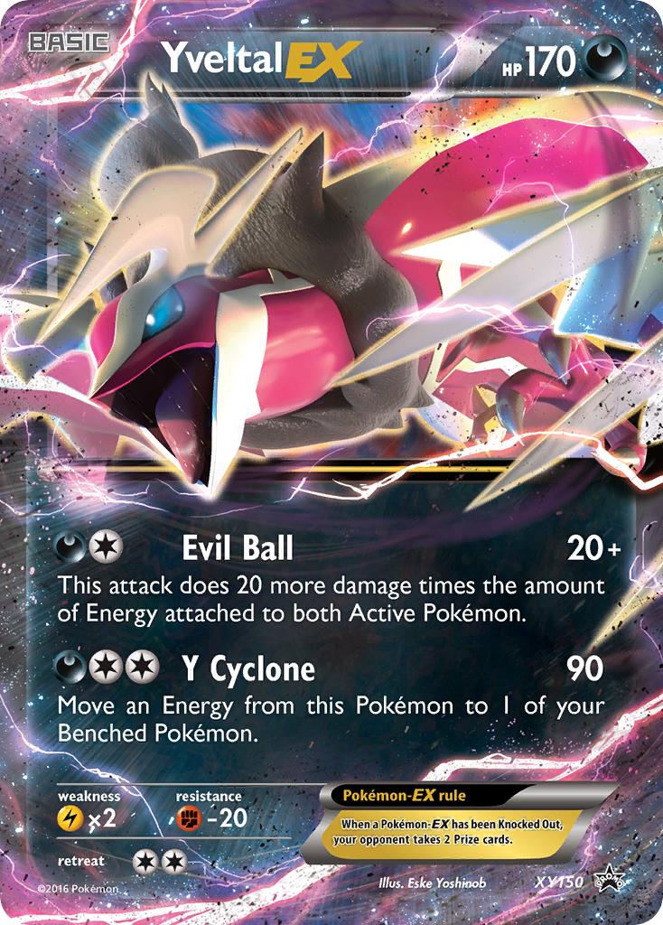 Yveltal EX (XY150) [XY: Black Star Promos] | Odin's Place