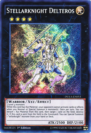 Stellarknight Delteros [DUEA-EN053] Secret Rare | Odin's Place
