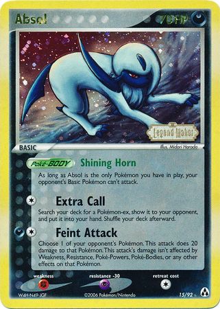 Absol (15/92) (Stamped) [EX: Legend Maker] | Odin's Place