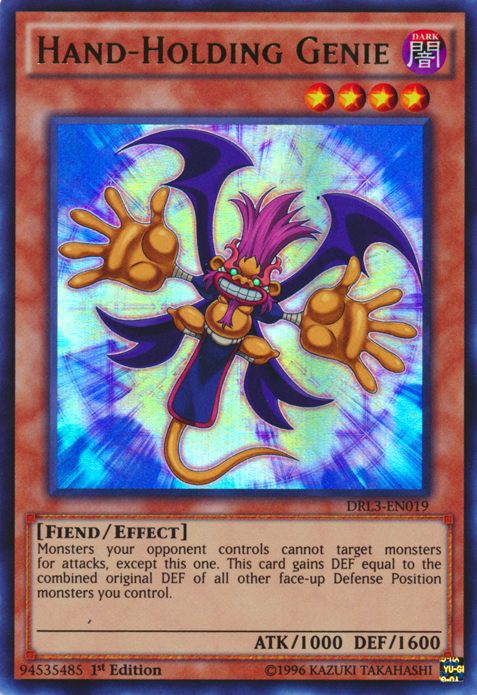 Hand-Holding Genie [DRL3-EN019] Ultra Rare | Odin's Place