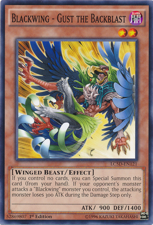 Blackwing - Gust the Backblast [LC5D-EN121] Common | Odin's Place