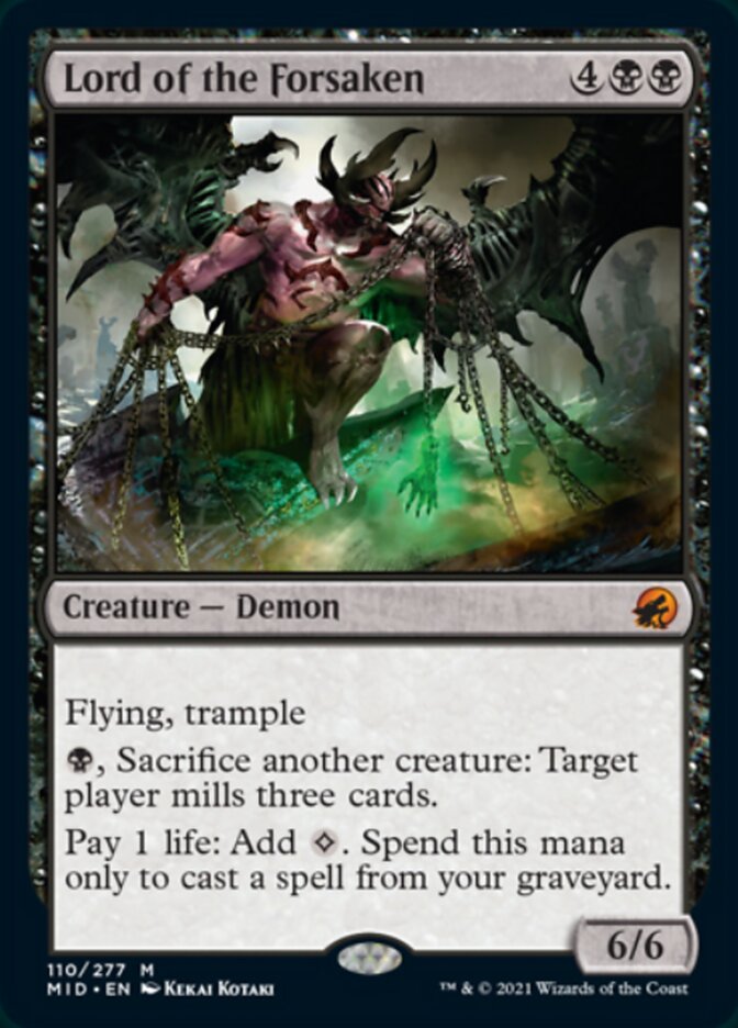 Lord of the Forsaken [Innistrad: Midnight Hunt] | Odin's Place