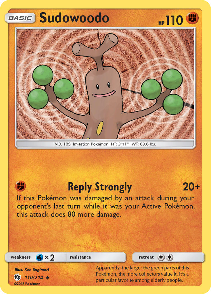 Sudowoodo (110/214) [Sun & Moon: Lost Thunder] | Odin's Place