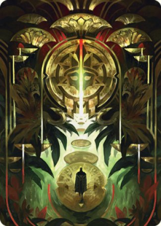 Jetmir's Garden 1 Art Card [Streets of New Capenna Art Series] | Odin's Place