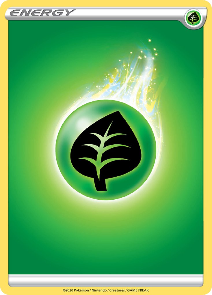 Grass Energy [Sword & Shield: Base Set] | Odin's Place