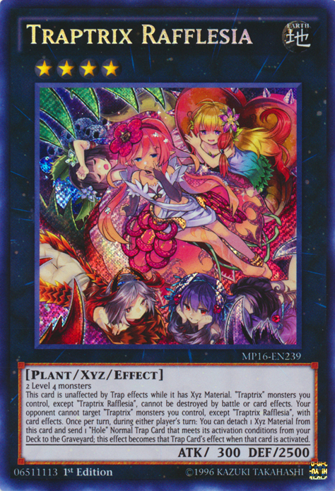 Traptrix Rafflesia [MP16-EN239] Secret Rare | Odin's Place