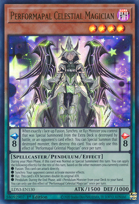 Performapal Celestial Magician [LDS3-EN130] Ultra Rare | Odin's Place