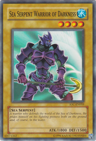 Sea Serpent Warrior of Darkness [IOC-EN059] Common | Odin's Place