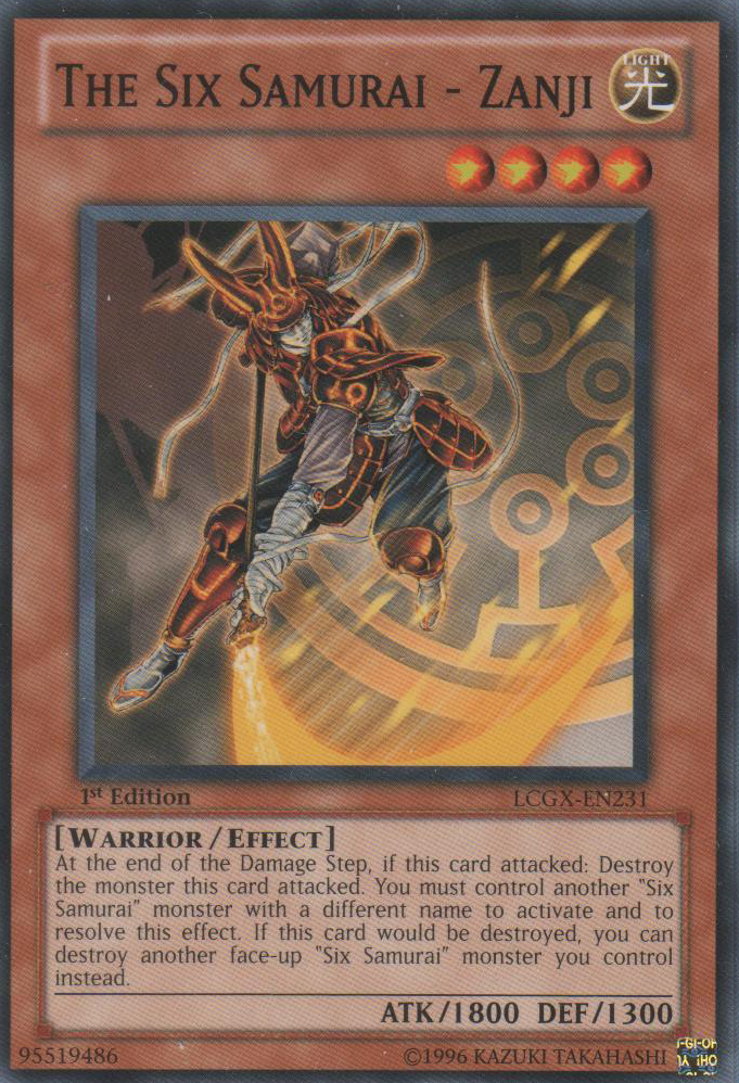 The Six Samurai - Zanji [LCGX-EN231] Common | Odin's Place