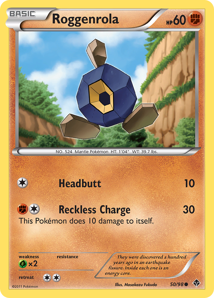 Roggenrola (50/98) [Black & White: Emerging Powers] | Odin's Place