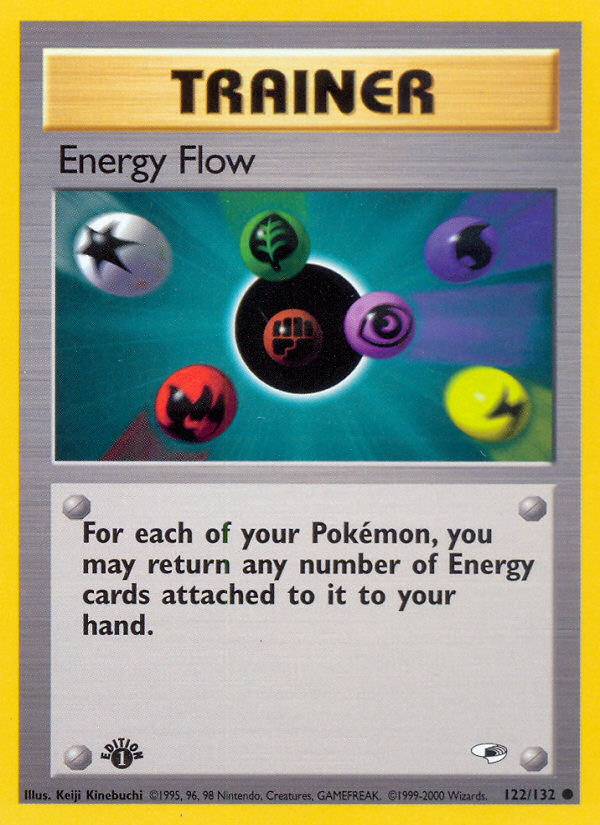 Energy Flow (122/132) [Gym Heroes 1st Edition] | Odin's Place