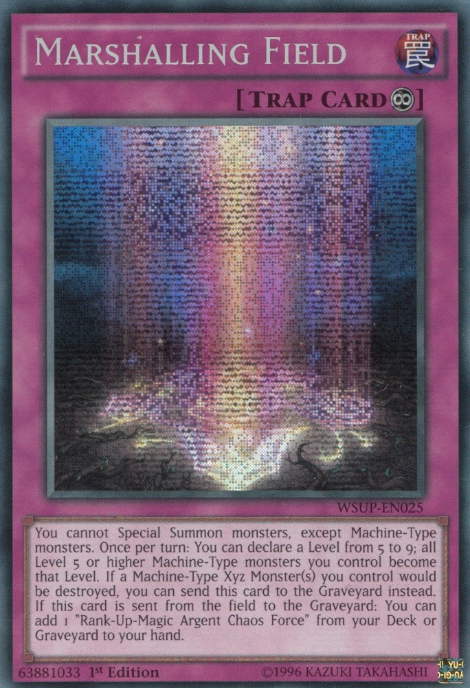 Marshalling Field [WSUP-EN025] Secret Rare | Odin's Place