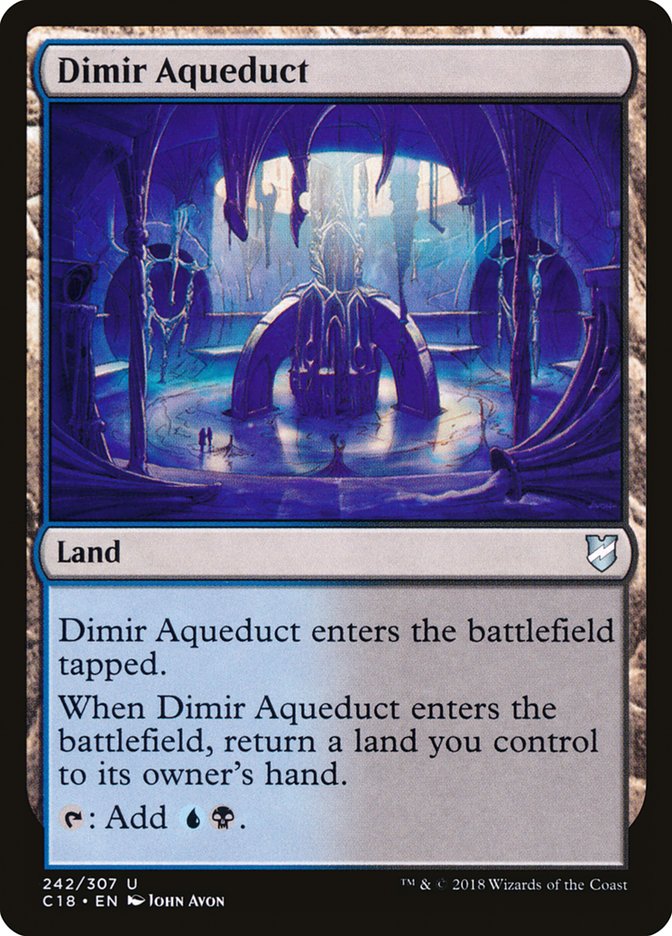 Dimir Aqueduct (242) [Commander 2018] | Odin's Place