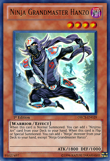 Ninja Grandmaster Hanzo [ORCS-EN029] Ultra Rare | Odin's Place
