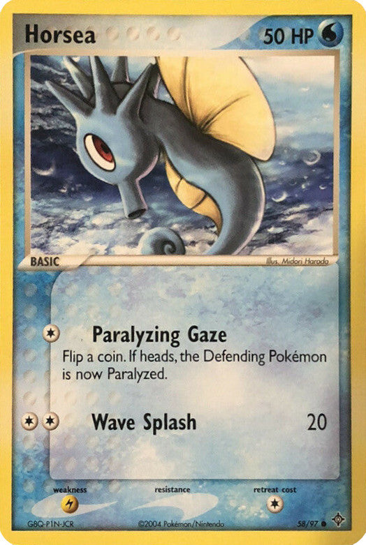 Horsea (58/97) [EX: Battle Stadium] | Odin's Place