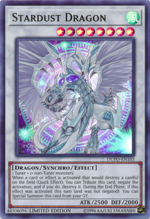 Stardust Dragon [DUPO-EN103] Ultra Rare | Odin's Place