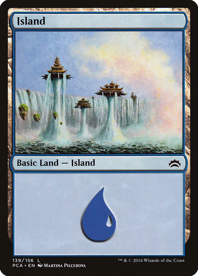 Island (139) [Planechase Anthology] | Odin's Place