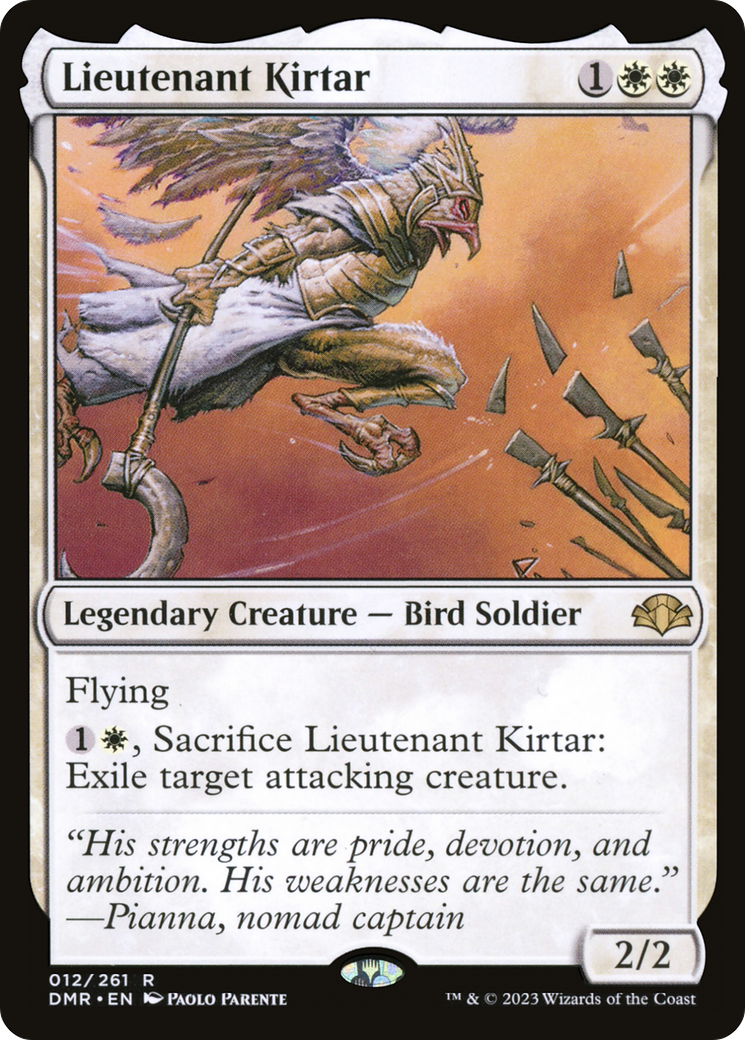 Lieutenant Kirtar [Dominaria Remastered] | Odin's Place
