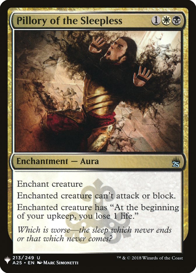 Pillory of the Sleepless [Mystery Booster] | Odin's Place