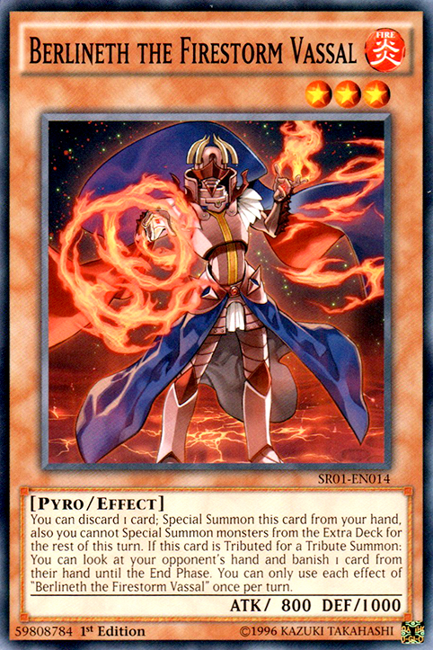 Berlineth the Firestorm Vassal [SR01-EN014] Common | Odin's Place