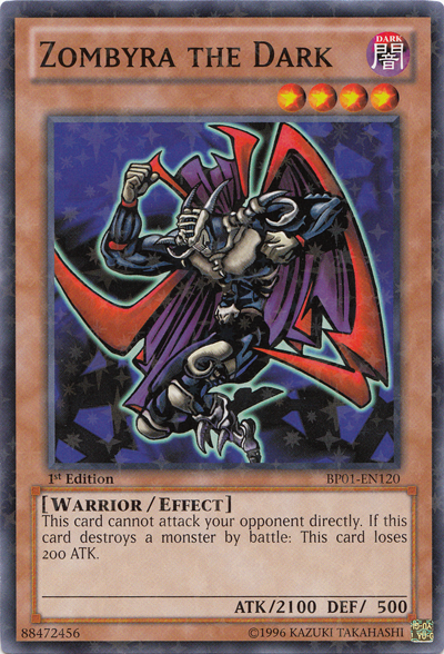 Zombyra the Dark [BP01-EN120] Starfoil Rare | Odin's Place