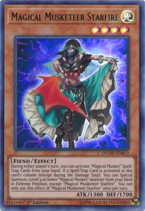 Magical Musketeer Starfire [DUOV-EN072] Ultra Rare | Odin's Place