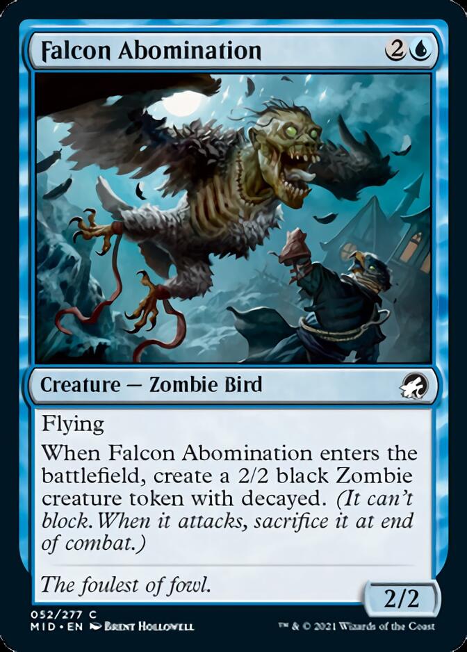 Falcon Abomination [Innistrad: Midnight Hunt] | Odin's Place