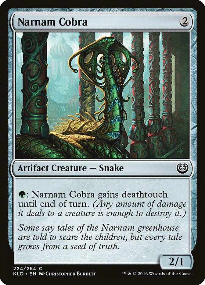 Narnam Cobra (224) [Kaladesh] | Odin's Place