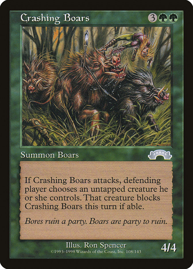 Crashing Boars (108) [Exodus] | Odin's Place