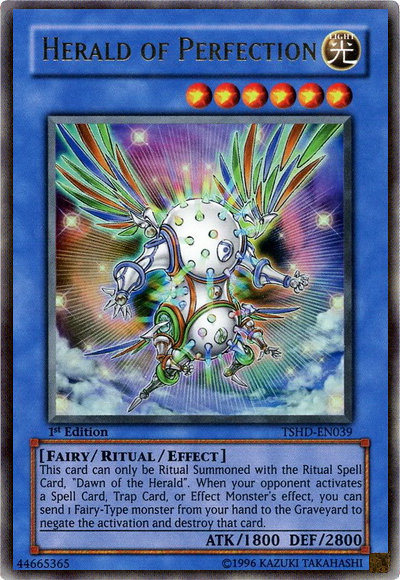 Herald of Perfection [TSHD-EN039] Ultra Rare | Odin's Place