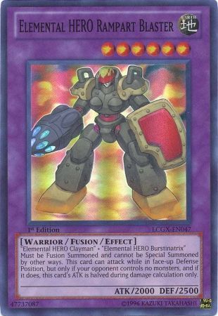 Elemental HERO Rampart Blaster [LCGX-EN047] Super Rare | Odin's Place