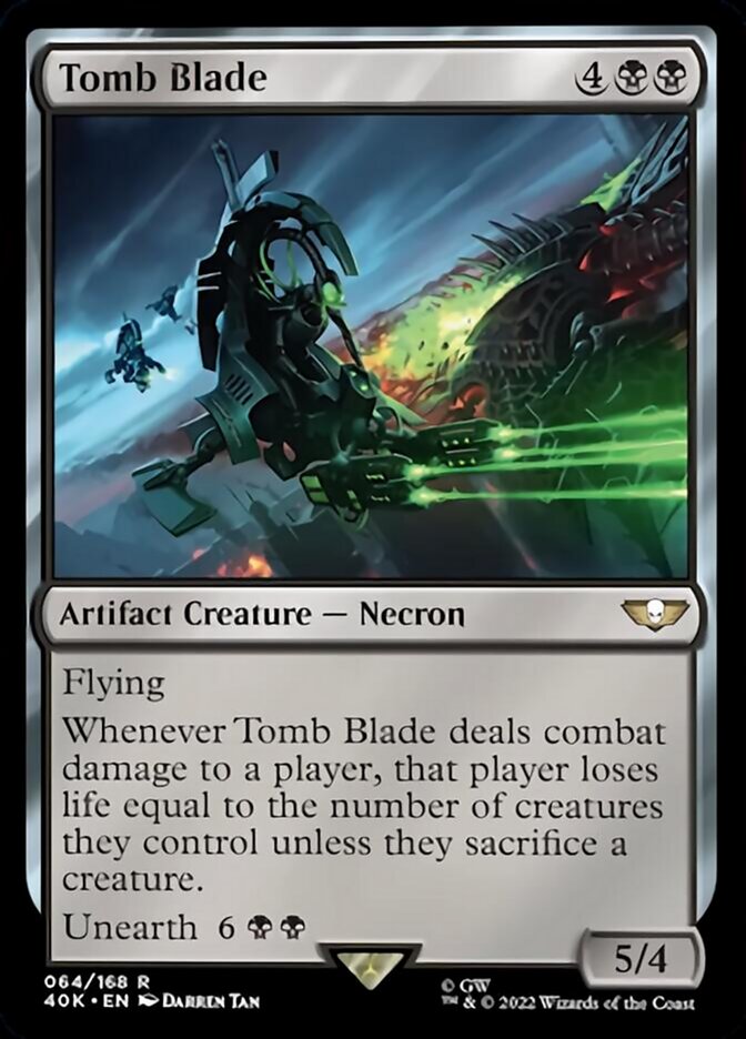 Tomb Blade (Surge Foil) [Warhammer 40,000] | Odin's Place