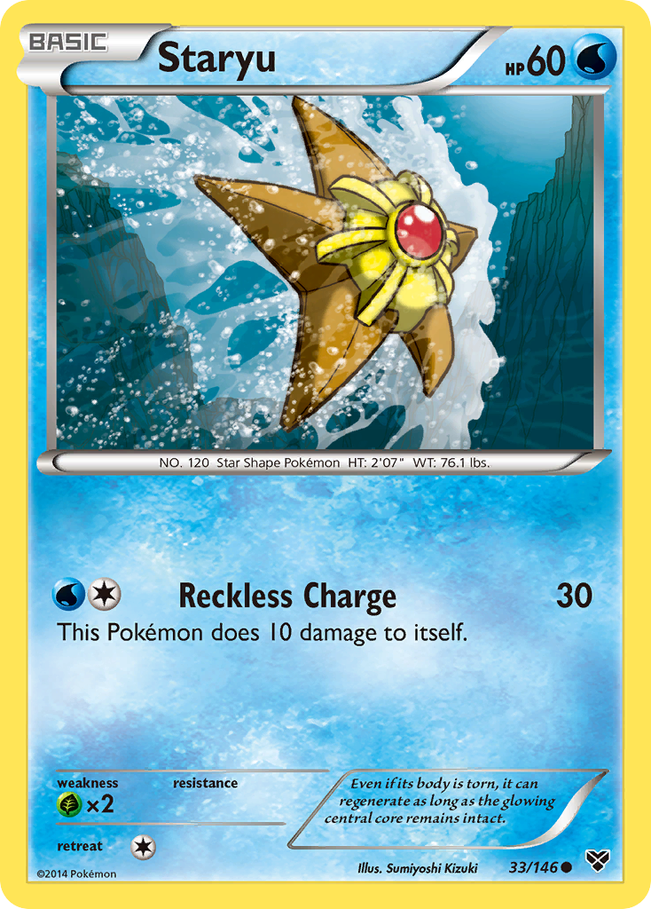 Staryu (33/146) [XY: Base Set] | Odin's Place