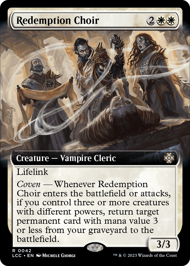 Redemption Choir (Extended Art) [The Lost Caverns of Ixalan Commander] | Odin's Place