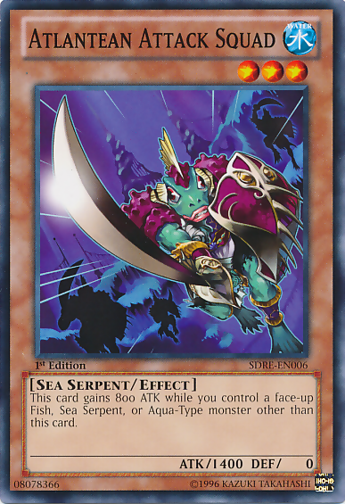 Atlantean Attack Squad [SDRE-EN006] Common | Odin's Place