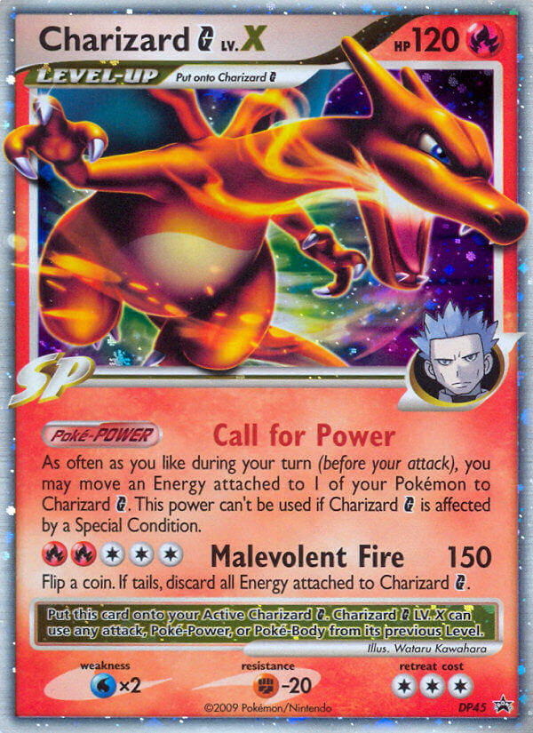 Charizard G LV.X (DP45) [Diamond & Pearl: Black Star Promos] | Odin's Place