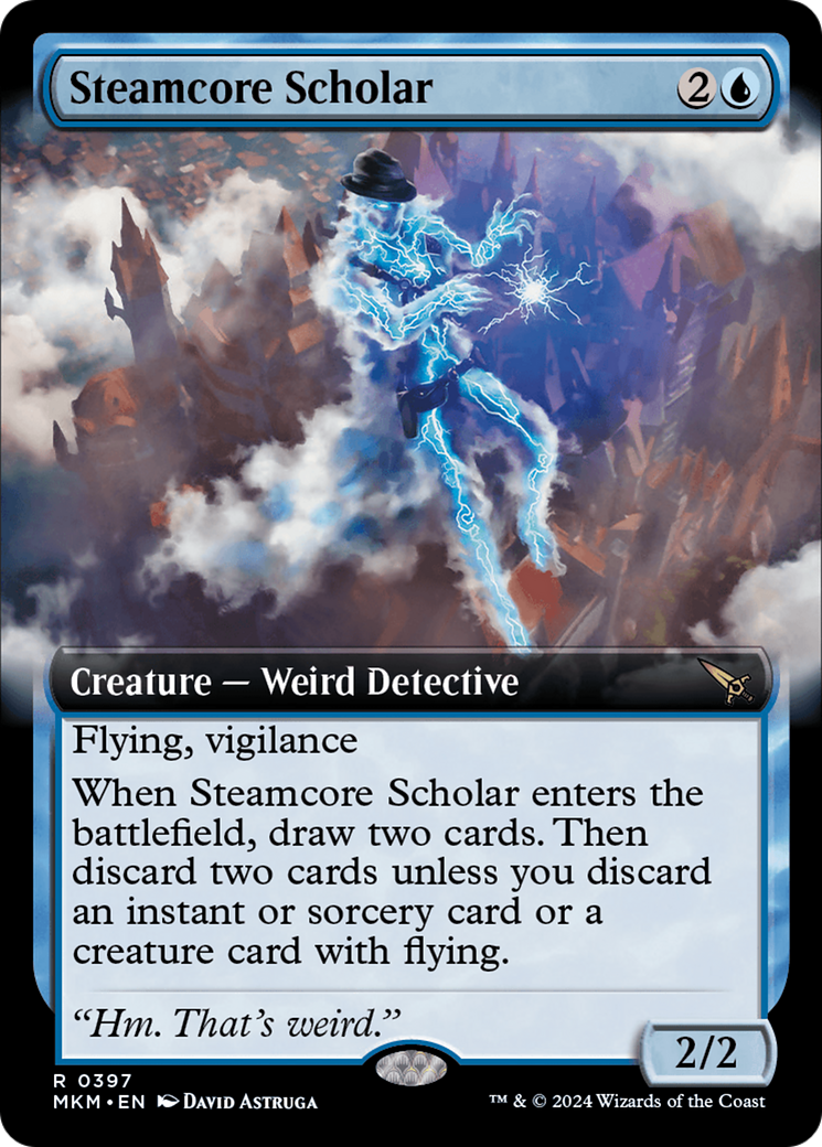 Steamcore Scholar (Extended Art) [Murders at Karlov Manor] | Odin's Place