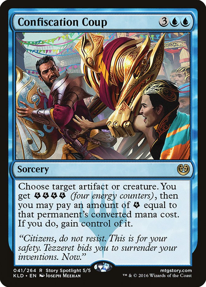 Confiscation Coup (41) [Kaladesh] | Odin's Place