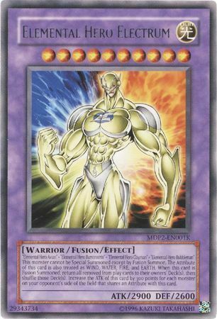 Elemental Hero Electrum (Redemption Replacement) [MDP2-EN001K] Rare | Odin's Place