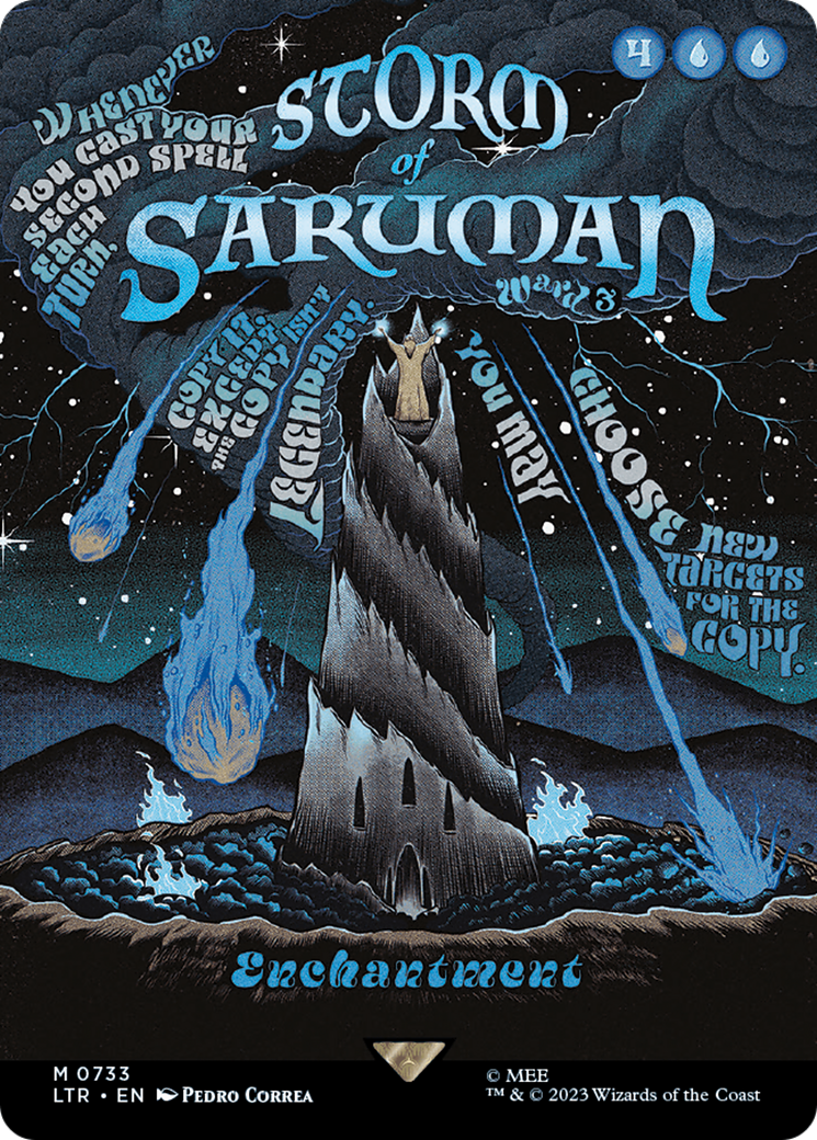Storm of Saruman (Borderless Poster) [The Lord of the Rings: Tales of Middle-Earth] | Odin's Place